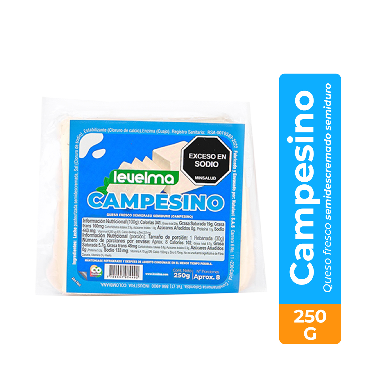 Queso Campesino 250g