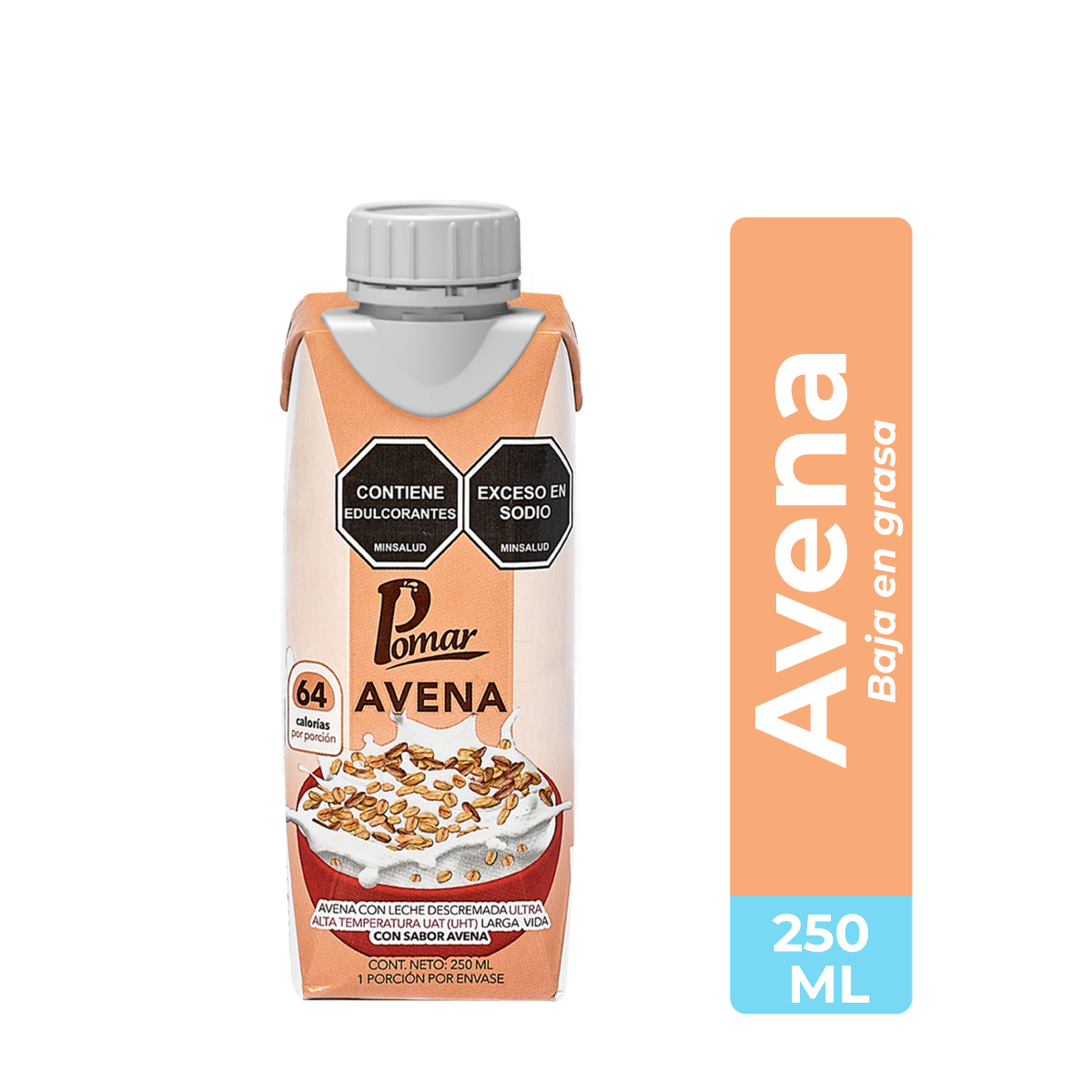 Avena Descremada Pomar - 250ml