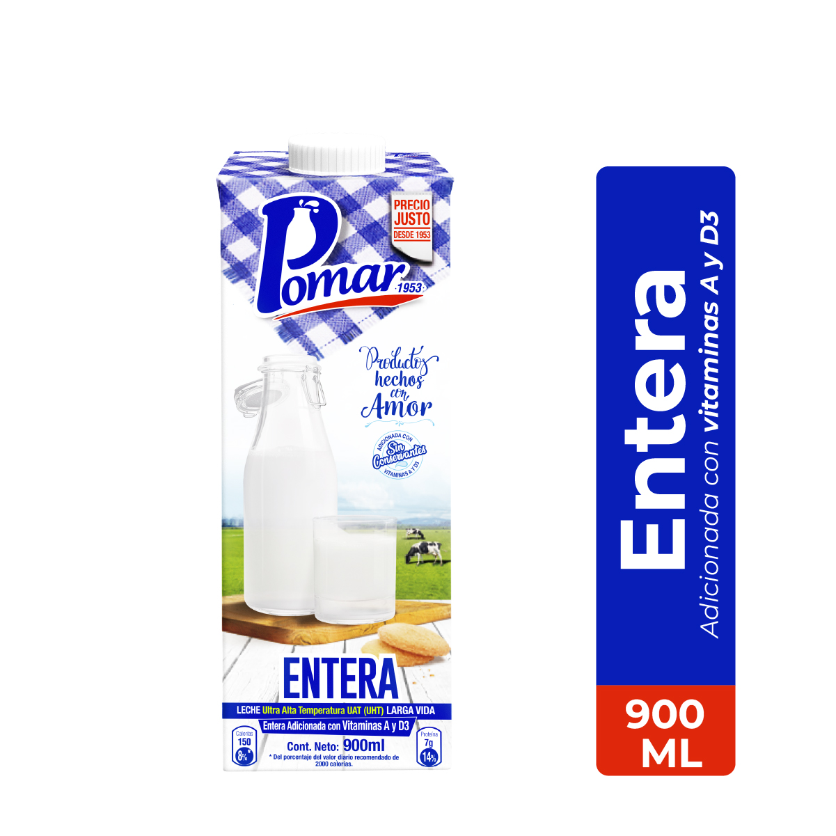 Leche Entera Tetra Pak® - 900ml